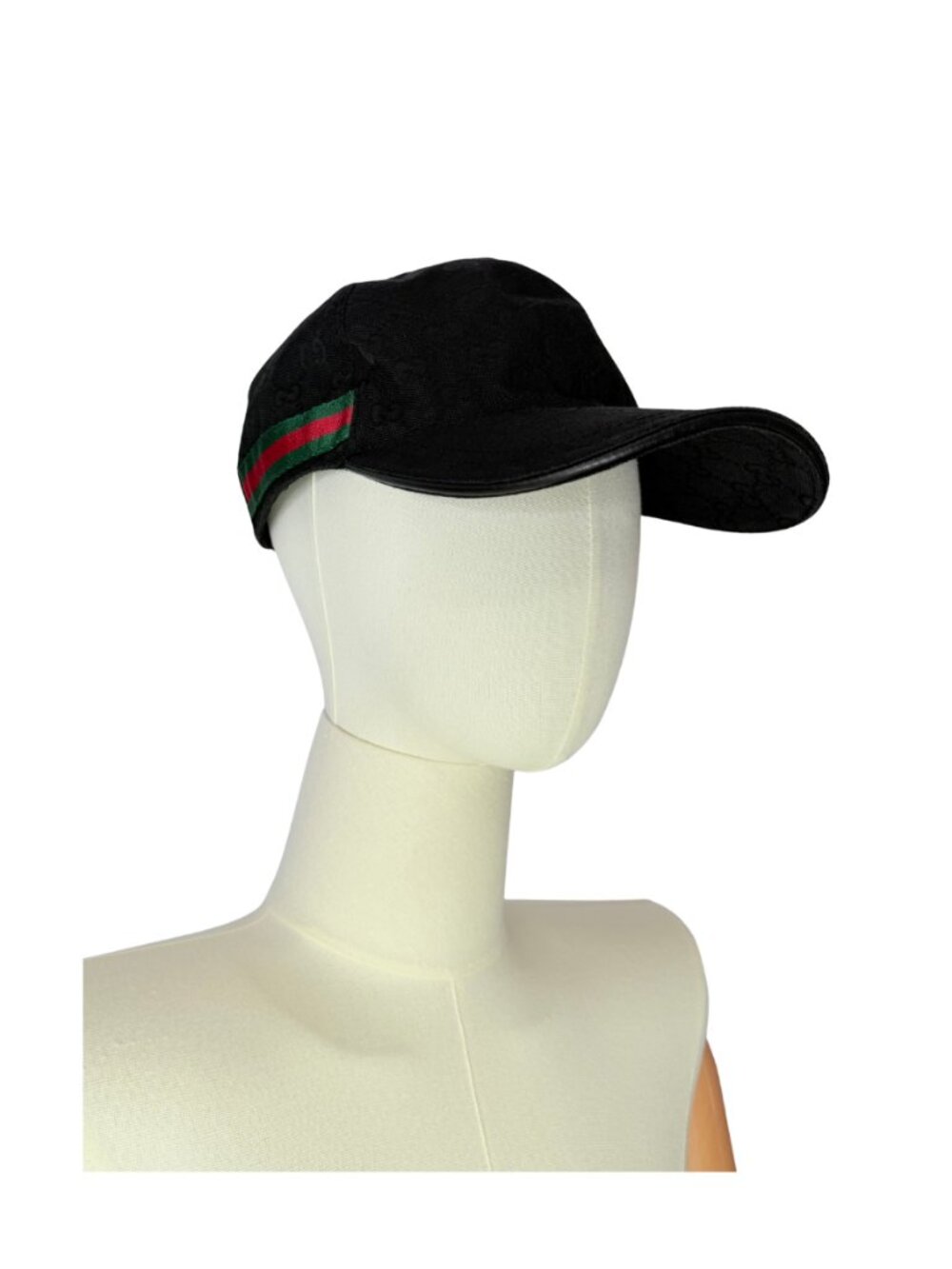 Gucci GG Supreme Web Baseball Cap Hat